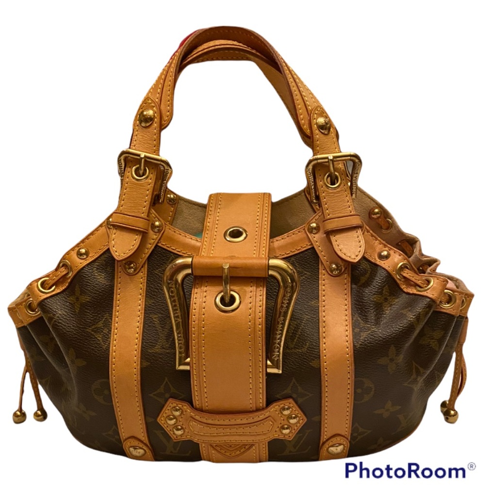 RARE LIMITED EDITION LOUIS VUITTON THEDA HANDBAG MONOGRAM LV 2003 AUTHENTIC - Picture 2 of 16